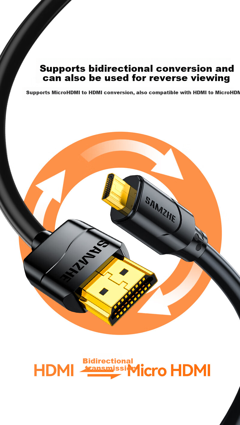 Кабель Micro HDMI - HDMI
