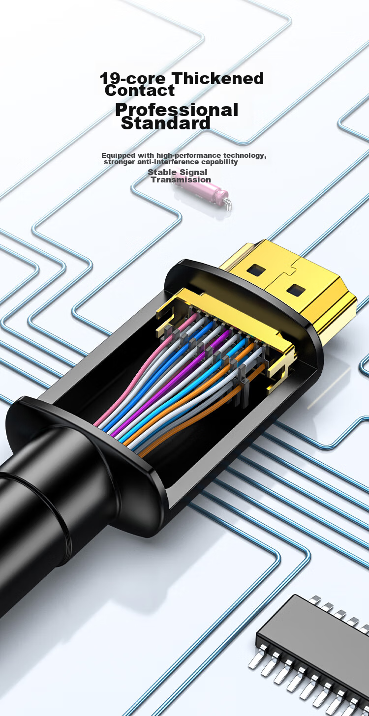 Кабель HDMI Shengwei версии 2.1, 1 метр, 8K 60Hz 4K 240Hz, для ноутбуков, ТВ-приставок, мониторов, проекторов, AHH4010G, совместим с HDMI 2.0