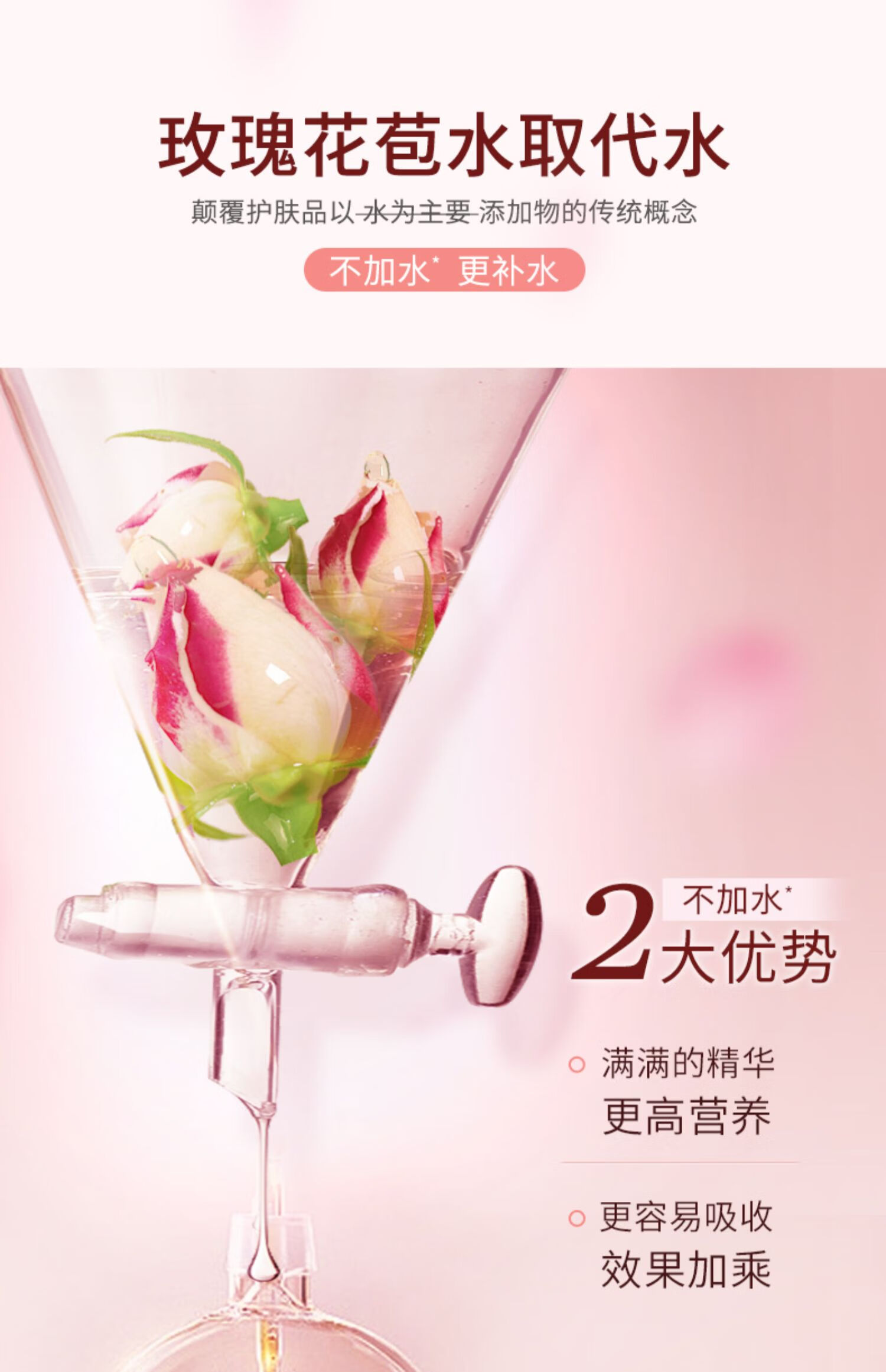 法兰琳卡（FRANIC）护肤品套装护肤礼盒 玫瑰花苞水恒润奢养水乳化妆品全套