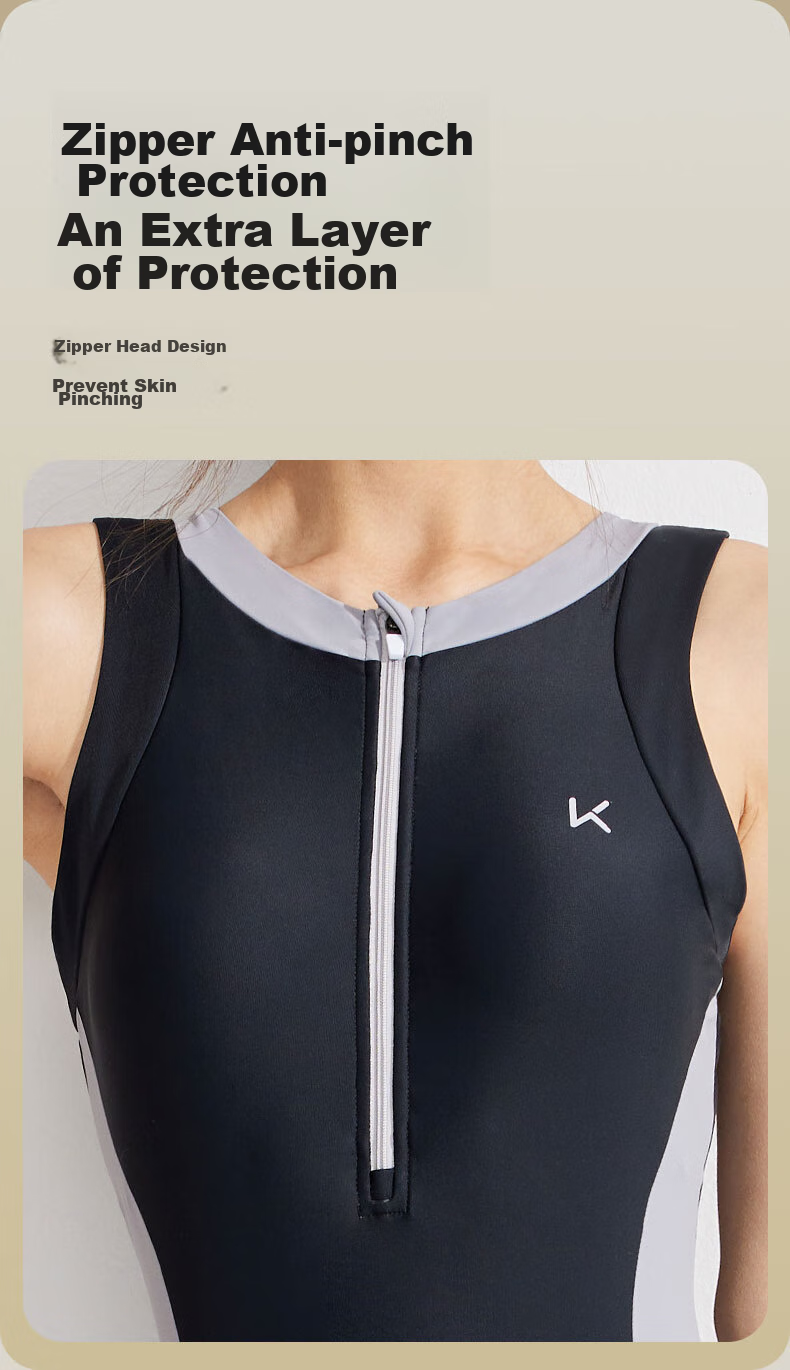 Keep Слитный купальник для женщин, модель XL, черный, с квадратным вырезом, подходит для горячих источников