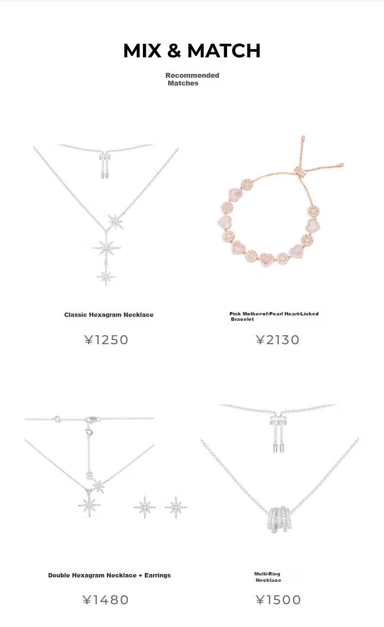 Серьги APM Monaco Mini Hexagram, серебро 925 пробы, женские, подарочный набор ко Дню святого Валентина