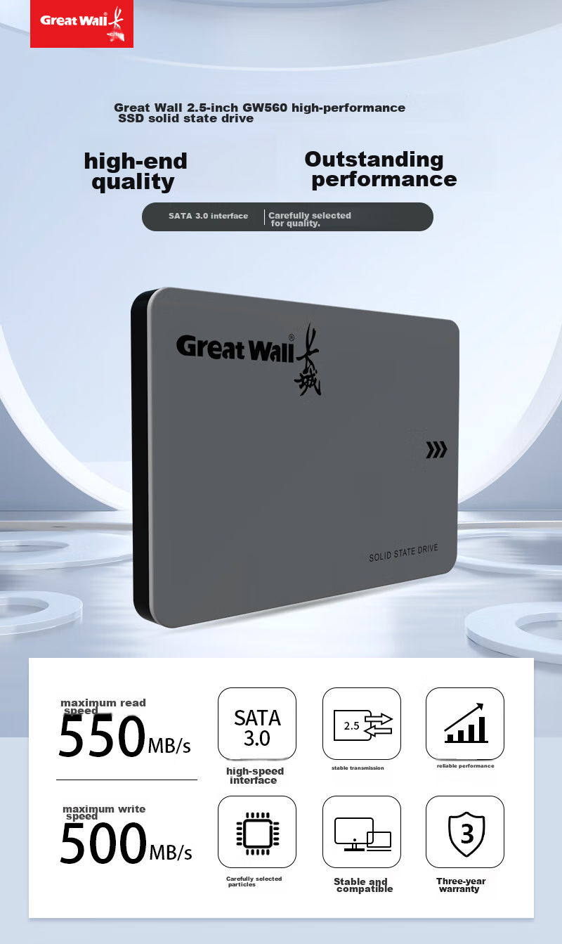 SSD-накопитель Great Wall GW560 Series 128 ГБ SATA III