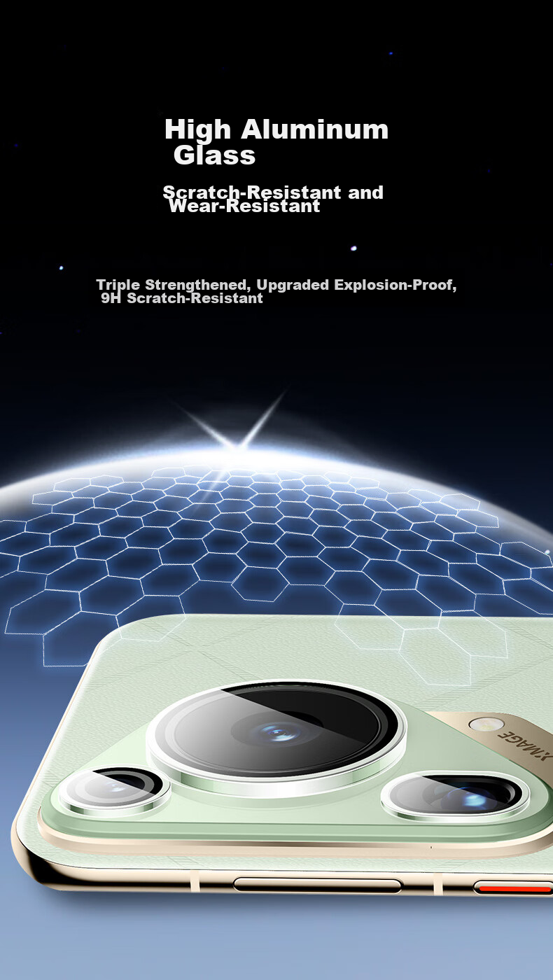 Защитная пленка ESR для задней камеры Huawei Pura70 Ultra, закаленное стекло, высокая прозрачность, защита от царапин и бликов