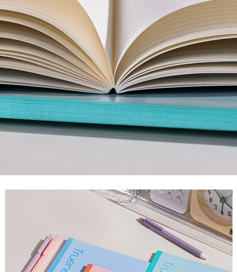 Блокнот Deli Classic Soft Notebook, A5, 40 листов, случайный цвет