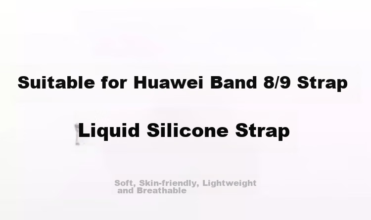 Ремешок CHENSONG для Huawei Band 8/9/10, силиконовый, спортивный, синий