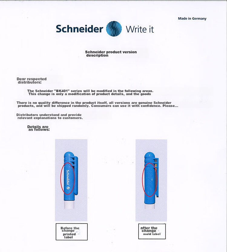 Перьевая ручка Schneider BK401 EF, студенческая, для начинающих, милая, конфетно-цветная, для тренировки письма, подарок на день рождения, EF наконечник, пурпурная