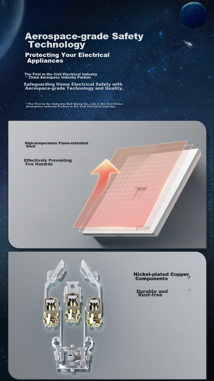 BULL G57T102, умная одинарная розетка с компьютерным разъемом Категория 6, ультратонкая панель, белый