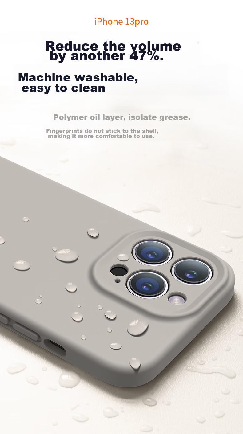 Чехол NEYAA для iPhone 13 Pro, силиконовый, ультратонкий, противоударный, с полной защитой объектива, темно-серый