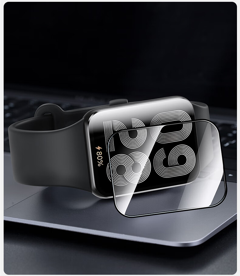 Защитная пленка SmartDevil для Xiaomi Mi Band 9 Pro, противоударная, противоцарапийная, высокая четкость, 2 шт.