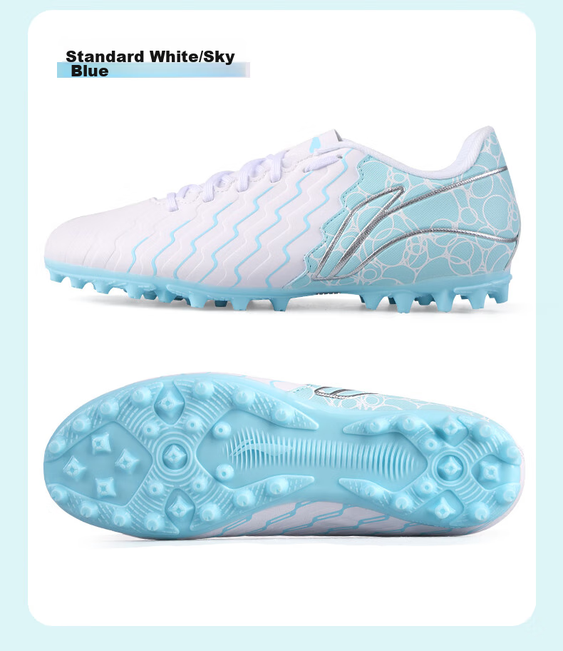 Детские футбольные бутсы Li-Ning MG с короткими шипами для мальчиков и девочек от 6 до 12 лет, профессиональные тренировочные бутсы для соревнований, размер 38