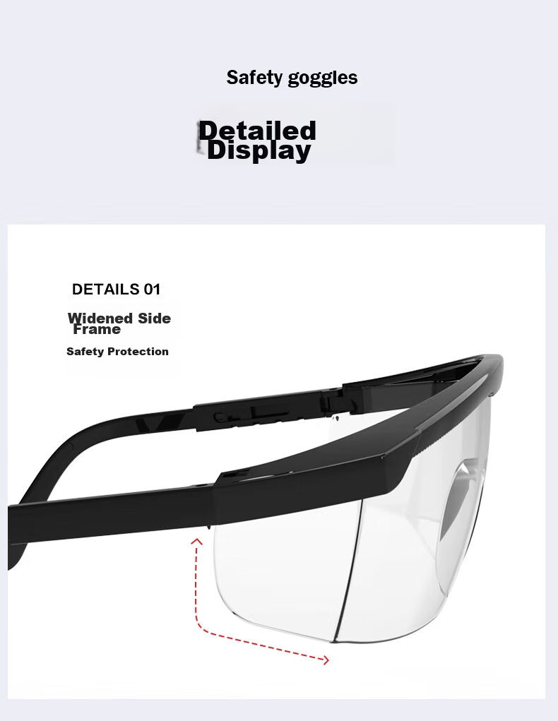 Защитные очки BDS BAO DUN SAFETY SG-71003, промышленные, для резки и шлифовки, защита от брызг, ветра, песка, запотевания, ударопрочные, устойчивые к царапинам