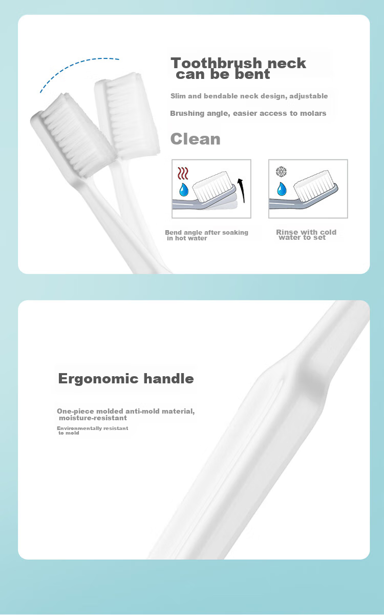 Шведская зубная щетка Tepe Imported Dental Care с мягкой щетиной для взрослых, беременных женщин, послеродового ухода и чувствительных десен, ультратонкая щетина для домашнего использования