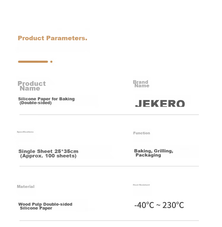 Бумага для выпечки Jekero