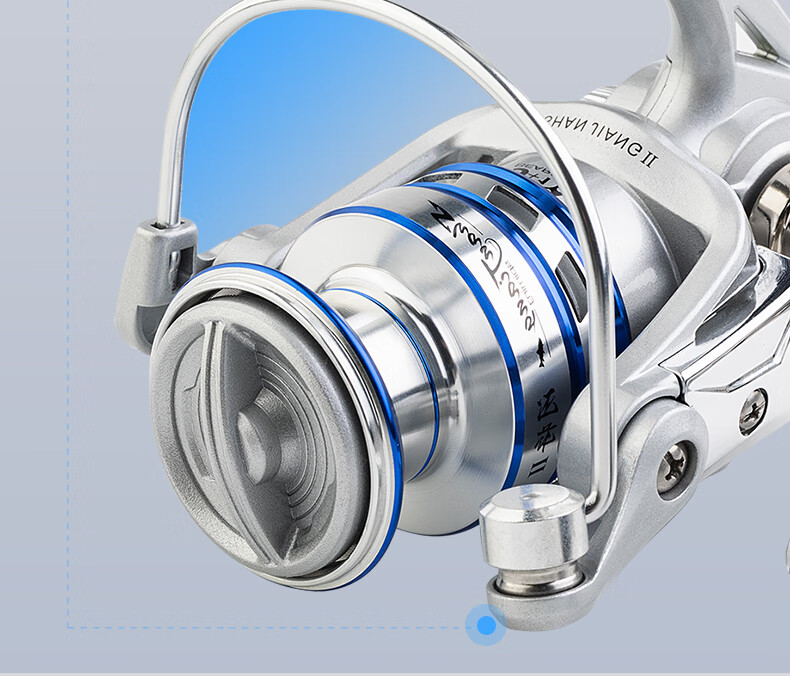 Рыболовная катушка GW 5000 Deep Line Cup Flashing Second Generation, спиннинговая, для ловли на блесну и рок-фишинга, с поплавком, снасти для рыбалки