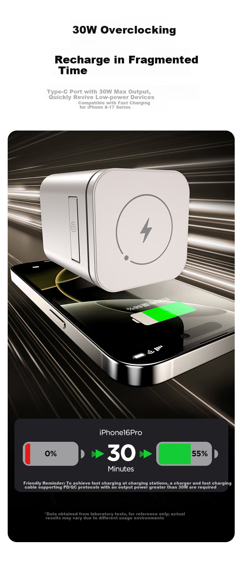 Беспроводное зарядное устройство PISEN MagSafe 4-в-1, 30 Вт, для iPhone 17/16, iWatch, наушников, белый