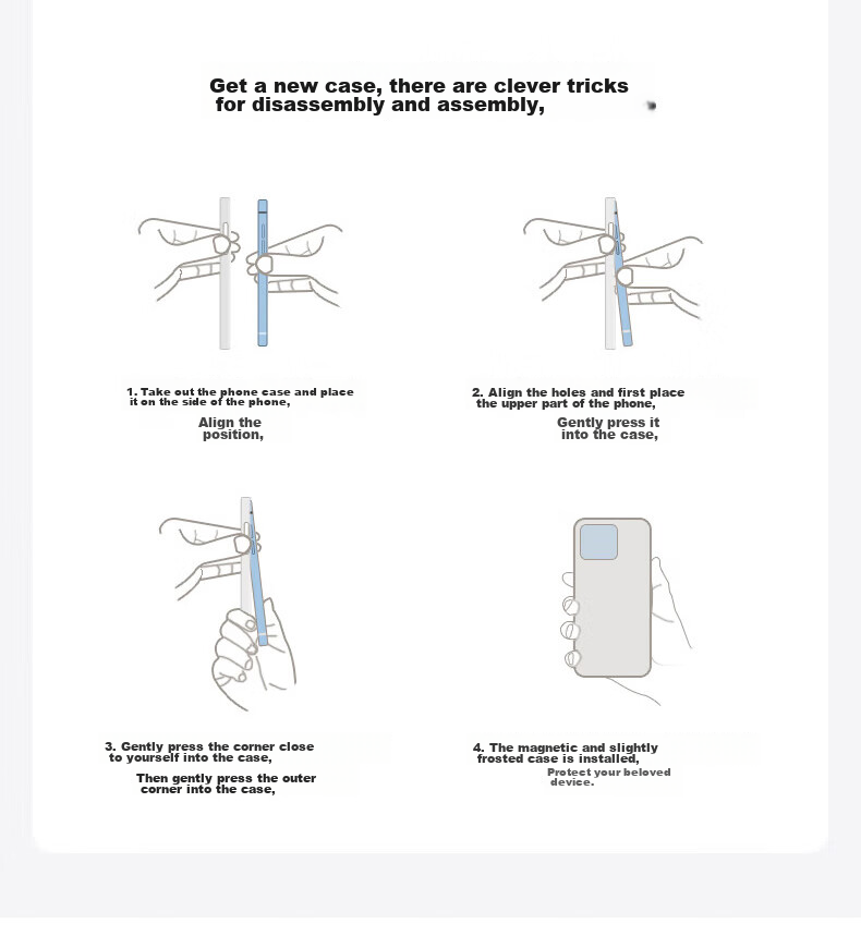 Магнитный чехол для iPhone 15 Pro
