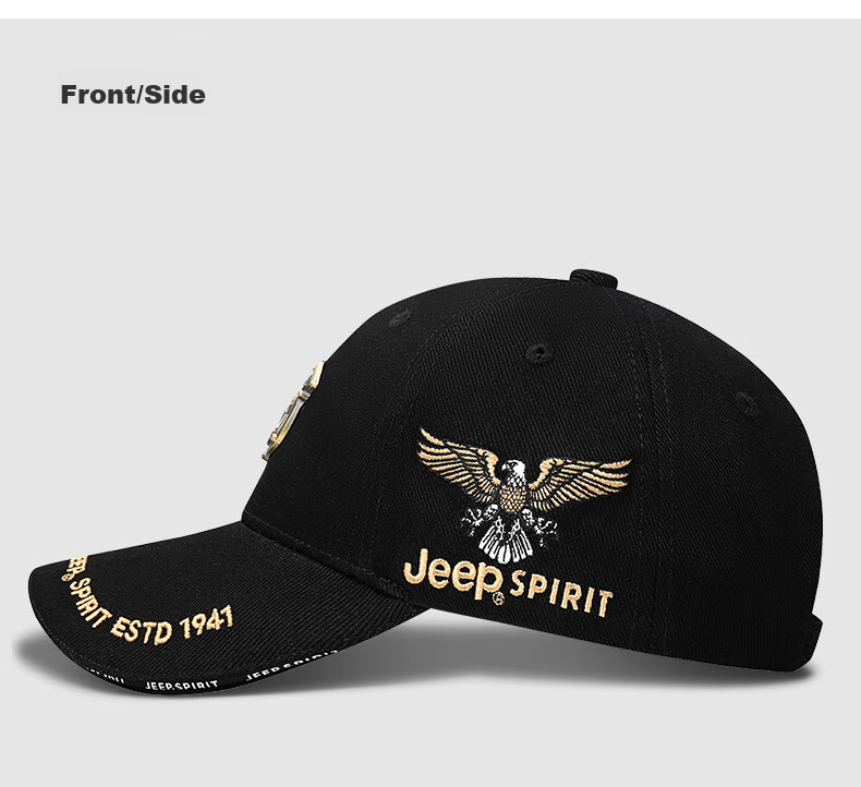 Мужская бейсболка JEEP, всесезонная, модная, универсальная, с козырьком, трендовая, защищающая от солнца, модель A0775