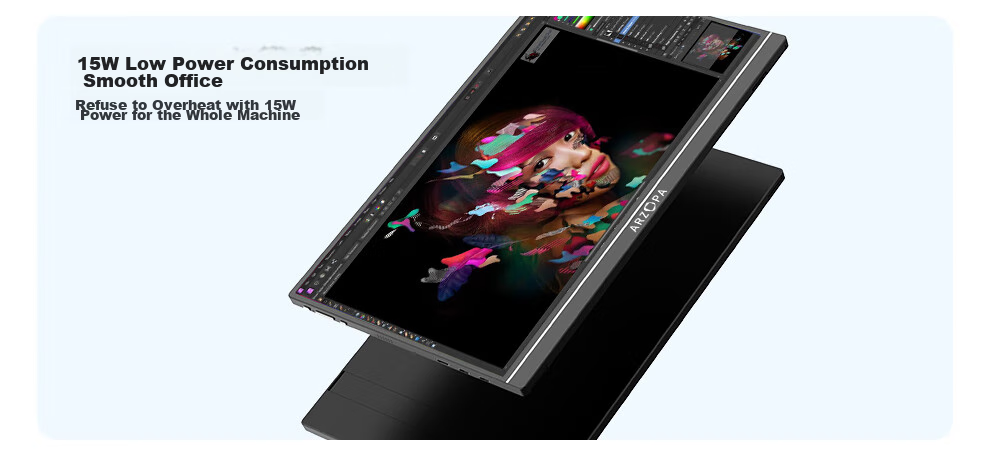 Портативный монитор ARZOPA A1 GAMUT 15.6" Full HD (1920x1080), IPS, 60Hz, 16:9, HDR10, черный