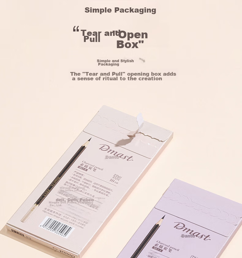 Угольные карандаши Deli