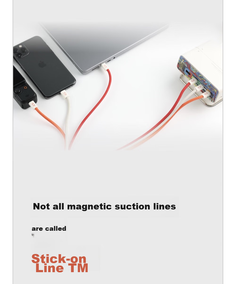 Кабель CANDYSIGN MagTie, USB C-C, 60W, 3A, 1.6м, белый
