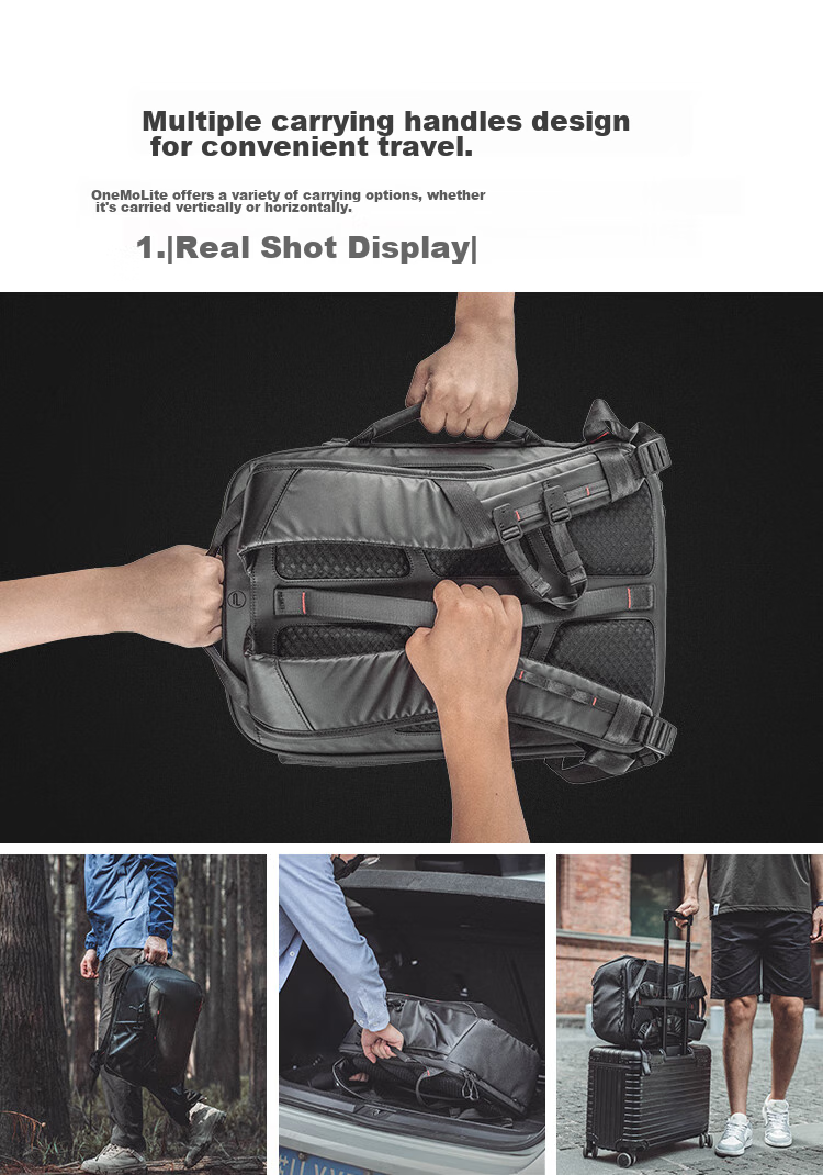 Рюкзак PGYTECH OneMo Lite для фототехники, 22л, черный