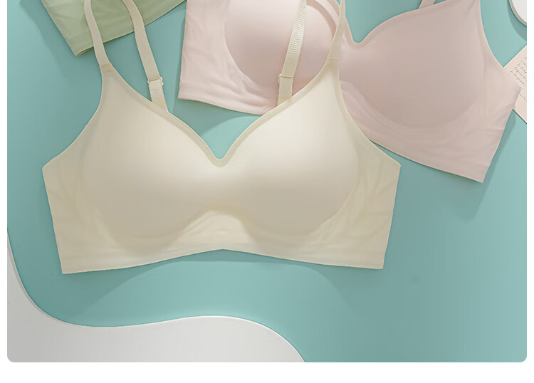 Бюстгальтер MiiOW Soft Support для женщин, бесшовный, из ледяного шелка, тонкий, дышащий, с пуш-ап эффектом, синий XL