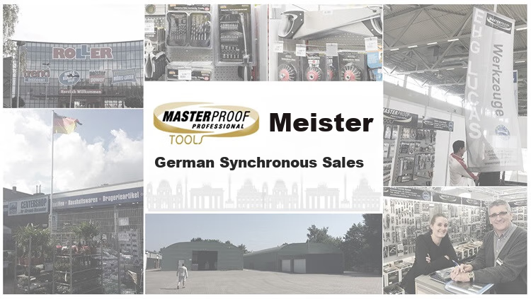Профессиональный ручной инструмент MASTERPROOF для пробивки отверстий, универсальный, прочный, экономичный
