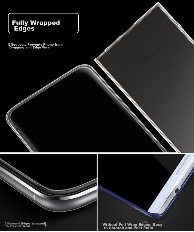 Чехол ESCAPE для Samsung S24 Ultra, ультратонкий, противоударный, мягкий силикон, полная защита объектива, прозрачный, простой дизайн