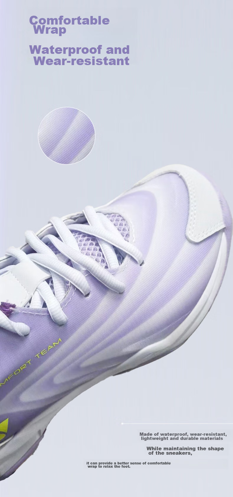 Кроссовки для бадминтона YONEX SHBCFT2EX, мужские, размер 38, белые с синим