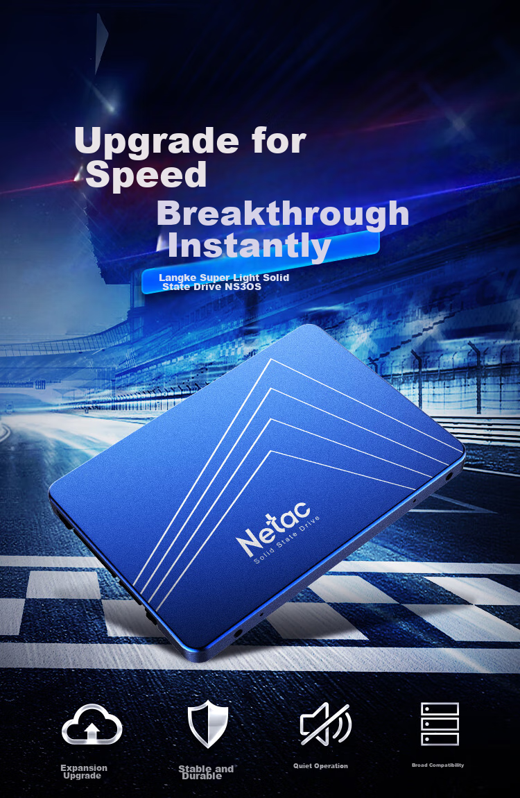 SSD накопитель Netac N530S 480GB SATA III