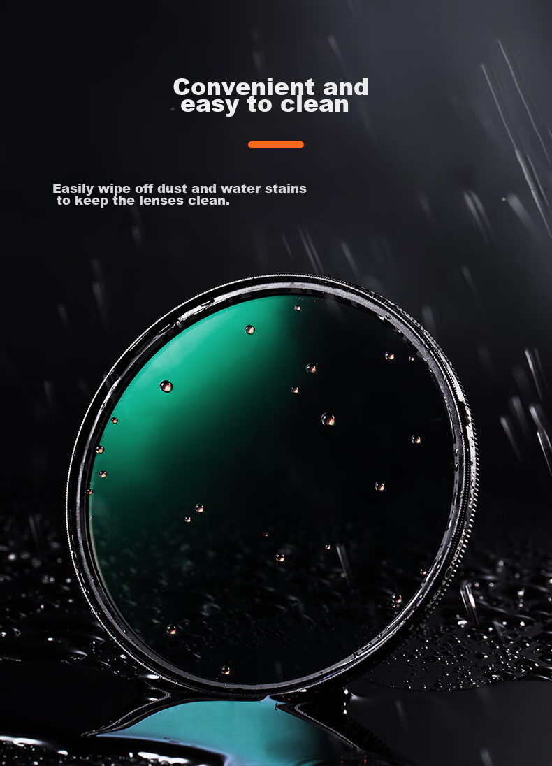 Zhuoer 72mm HMC UV Filter, Защита объектива для беззеркальных и DSLR камер, 18-слойное сверхтонкое покрытие, без виньетирования, высокая четкость, высокая прозрачность, подходит для фильтров камер Canon Nikon Sony