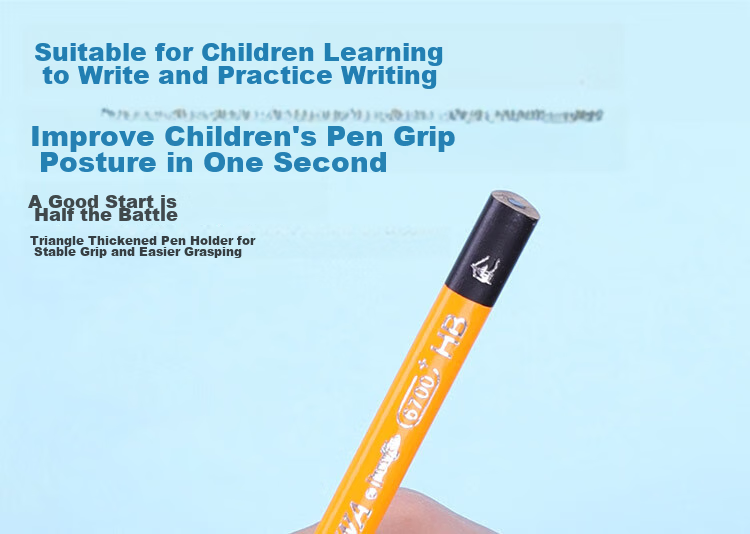 Карандаши Zhonghua Thick Triangular Writing Pencil, 2B, 12 штук в коробке, 6700 2B