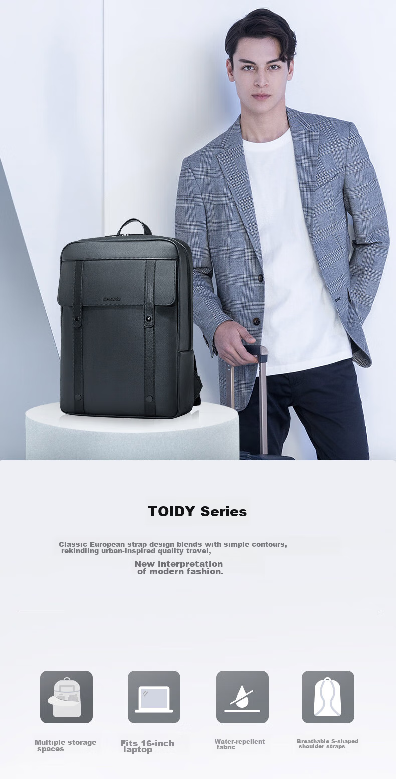Рюкзак Samsonite для ноутбука 15.6 дюймов, мужской, большой вместимости, повседневный, для путешествий, трендовый подарок на Новый год