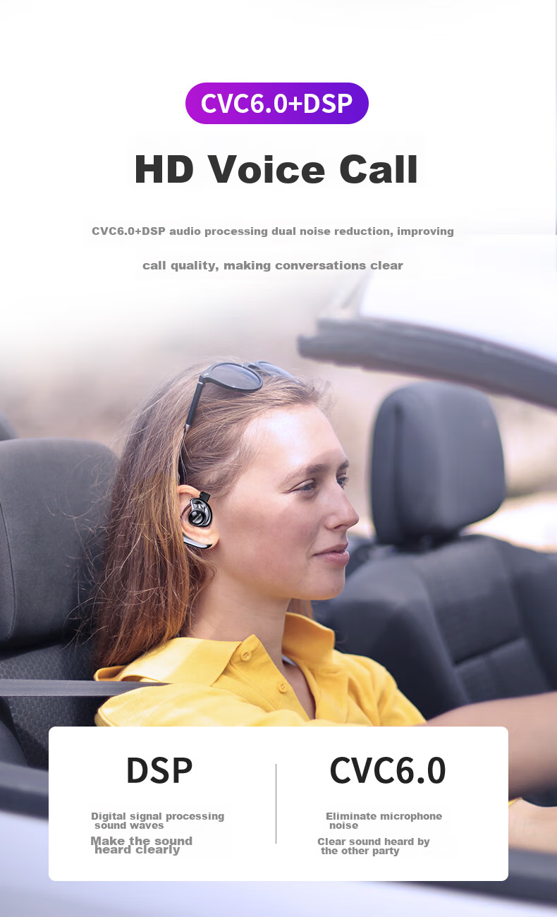 Беспроводные наушники Newmine SL86 UFO, спортивные Bluetooth-гарнитуры, одноухие, бизнес-класс, длительное время работы, HD-звонки, совместимы с Apple, Huawei, Xiaomi, OPPO