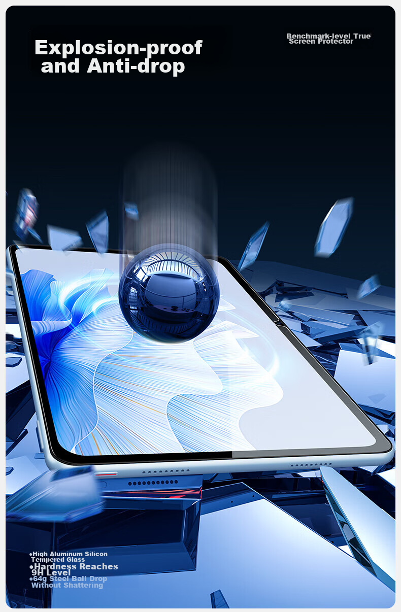Защитная пленка Shanmo для Huawei MatePad Air 11.95 дюймов, прозрачная, закаленное стекло