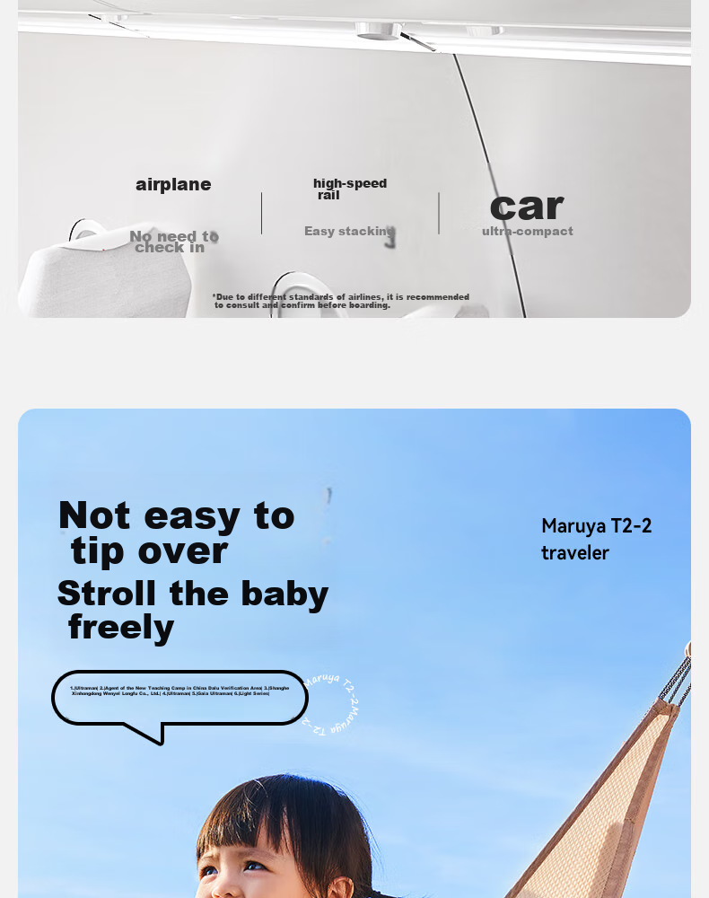 Детская коляска Wanya T2 Traveler, трость, легкая, складная, цвет "Джунгли" + подушка + коврик