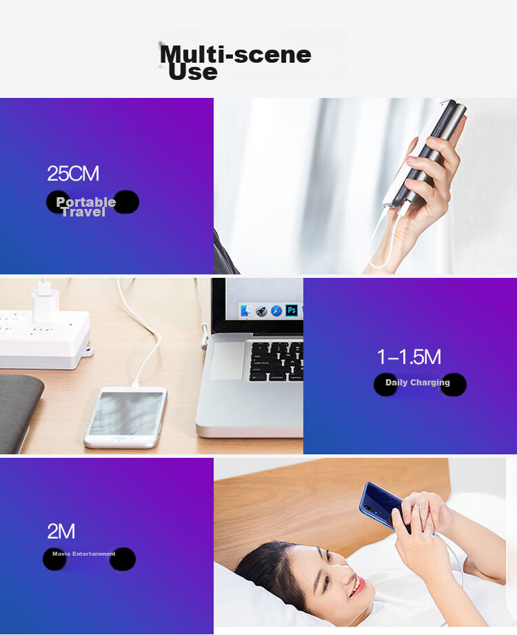 Кабель ZiTai Type-C, 2 шт., 1.5 метра, 6A/5A супер быстрая зарядка, 100W/66W, для Huawei Honor Xiaomi