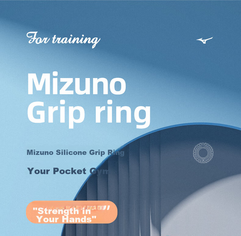 Эспандер для кисти MIZUNO, розовый, 30 фунтов