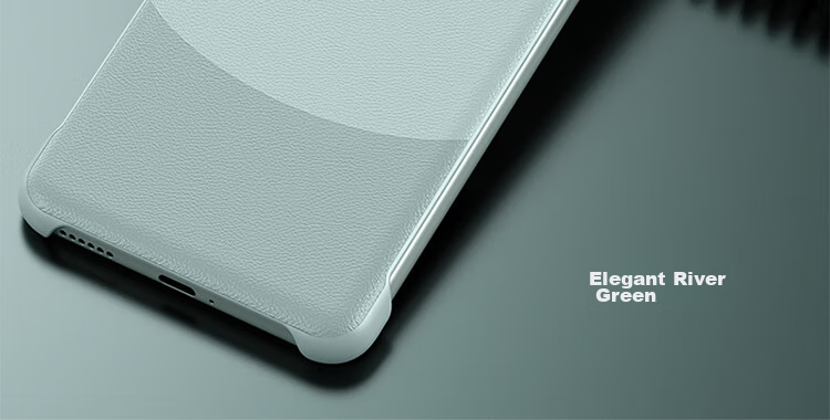 Чехол ESCAPE для Huawei Mate60Pro, магнитный, полузакрытый, противоударный, из кожи, черный