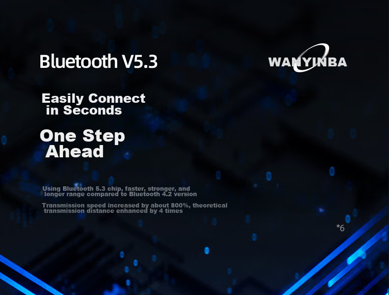 Портативная Bluetooth-колонка WANYINBA M6, 30 Вт, высокая громкость, водонепроницаемая, с мощным басом, цвет черный