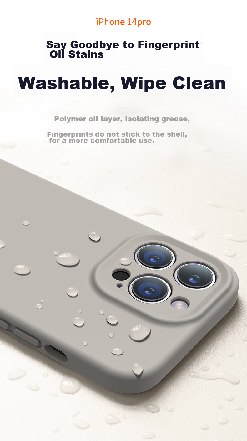 Чехол для iPhone 14 Pro NEYAA, силиконовый, ультратонкий, противоударный, с защитой камеры, Титаново-золотой