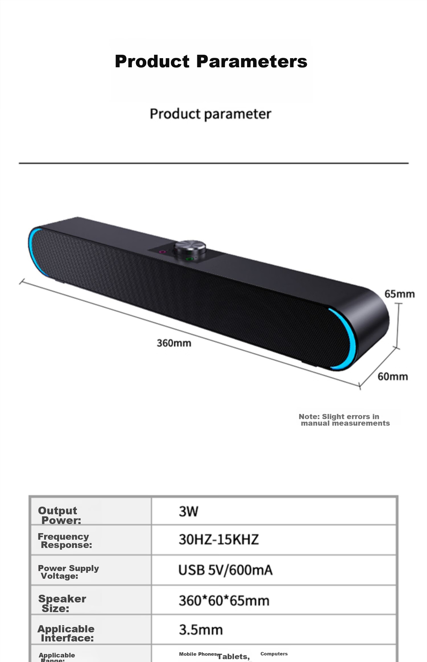 Колонки SADA V-183 Bluetooth/USB с микрофоном, мини-сабвуфер, настольные, проводные, черный