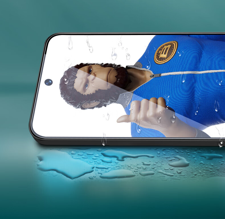 Защитное стекло Lanxingxiansheng для Xiaomi Redmi K80 / K80 Pro, противоударное, антиотпечатки, высокой четкости