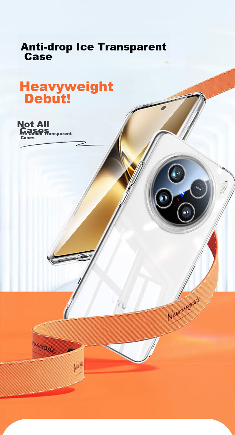 Прозрачный чехол KOOLIFE для Vivo X200 Pro mini, защита камеры, защита от отпечатков пальцев, противоударный, простой стиль