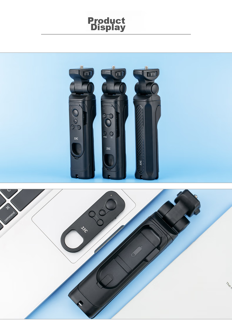 Ручной штатив-монопод JJC TP-C1 WHITE для камер Canon R5, R6, R7, M6II, с Bluetooth