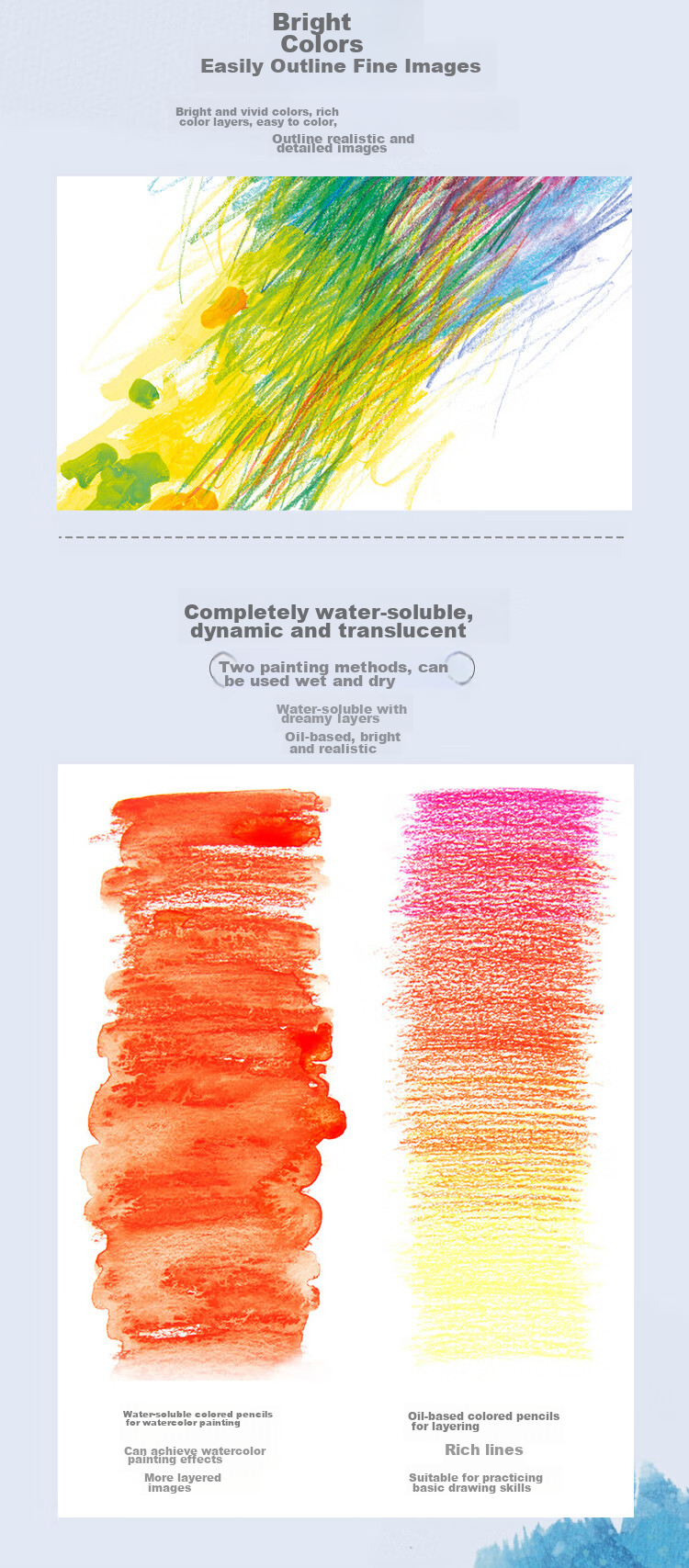 Набор акварельных карандашей Faber-Castell, 12 цветов, для профессиональных художников и студентов