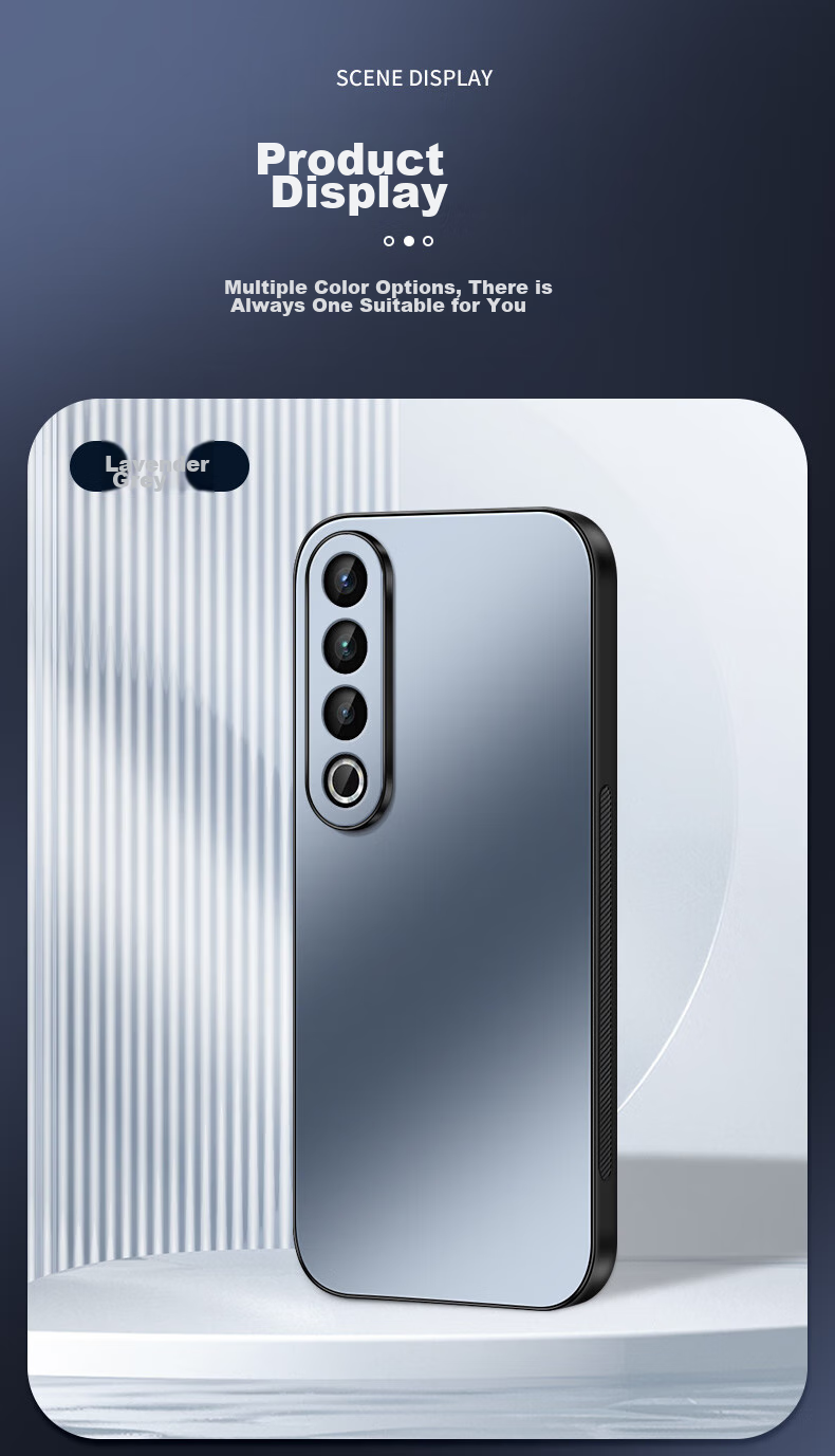 Чехол для телефона Shangsu, совместимый с Meizu 20 Pro, AG матовый, защита камеры, противоударный, черный
