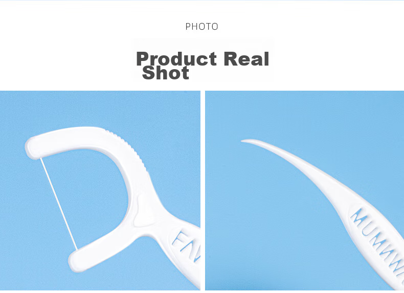 Зубная нить FAWNMUM Ultra-Fine Dental Floss Picks, 600 шт.