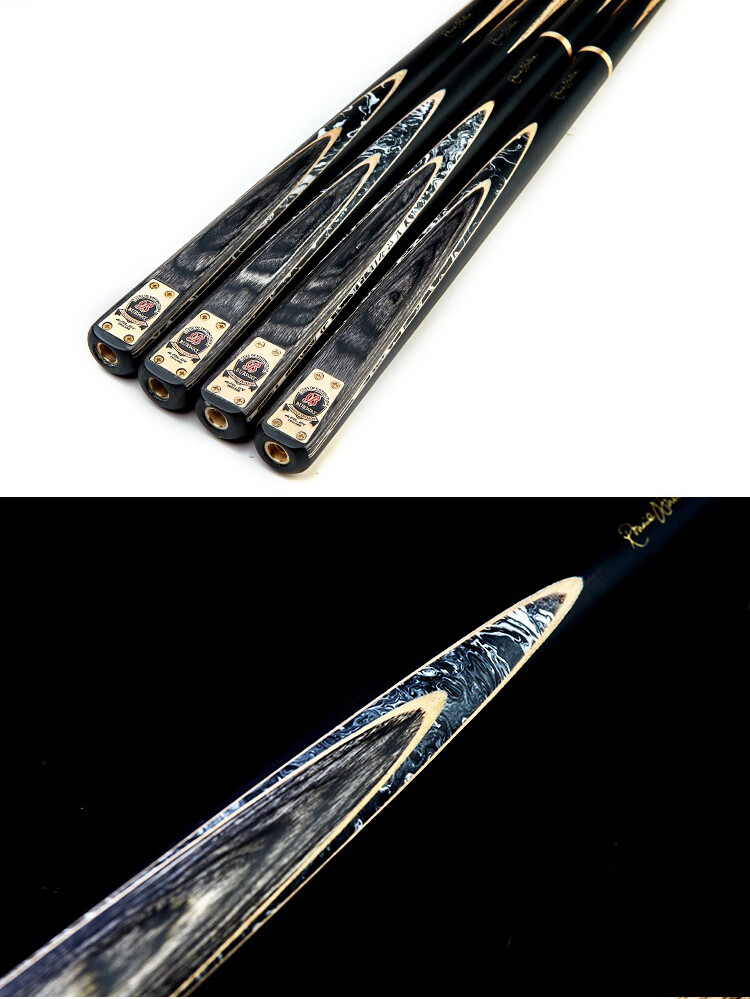 Кий для бильярда RILEY RBW-101, 10 мм, для русского бильярда и снукера, 3/4, из ясеня, с кейсом