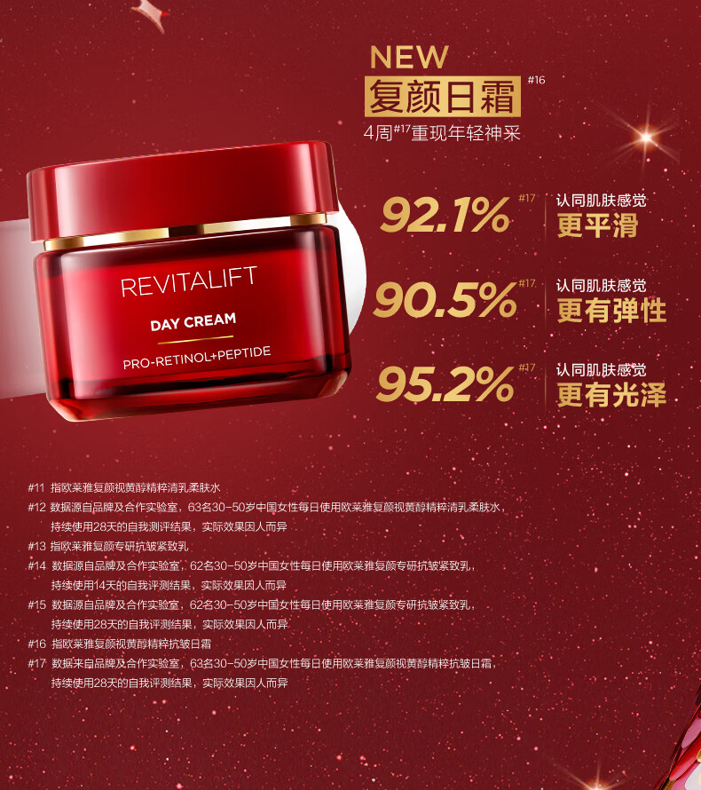 欧莱雅套装护肤化妆品新复颜视黄醇淡纹抗皱紧致补水新年礼物 【超值组合】水+乳